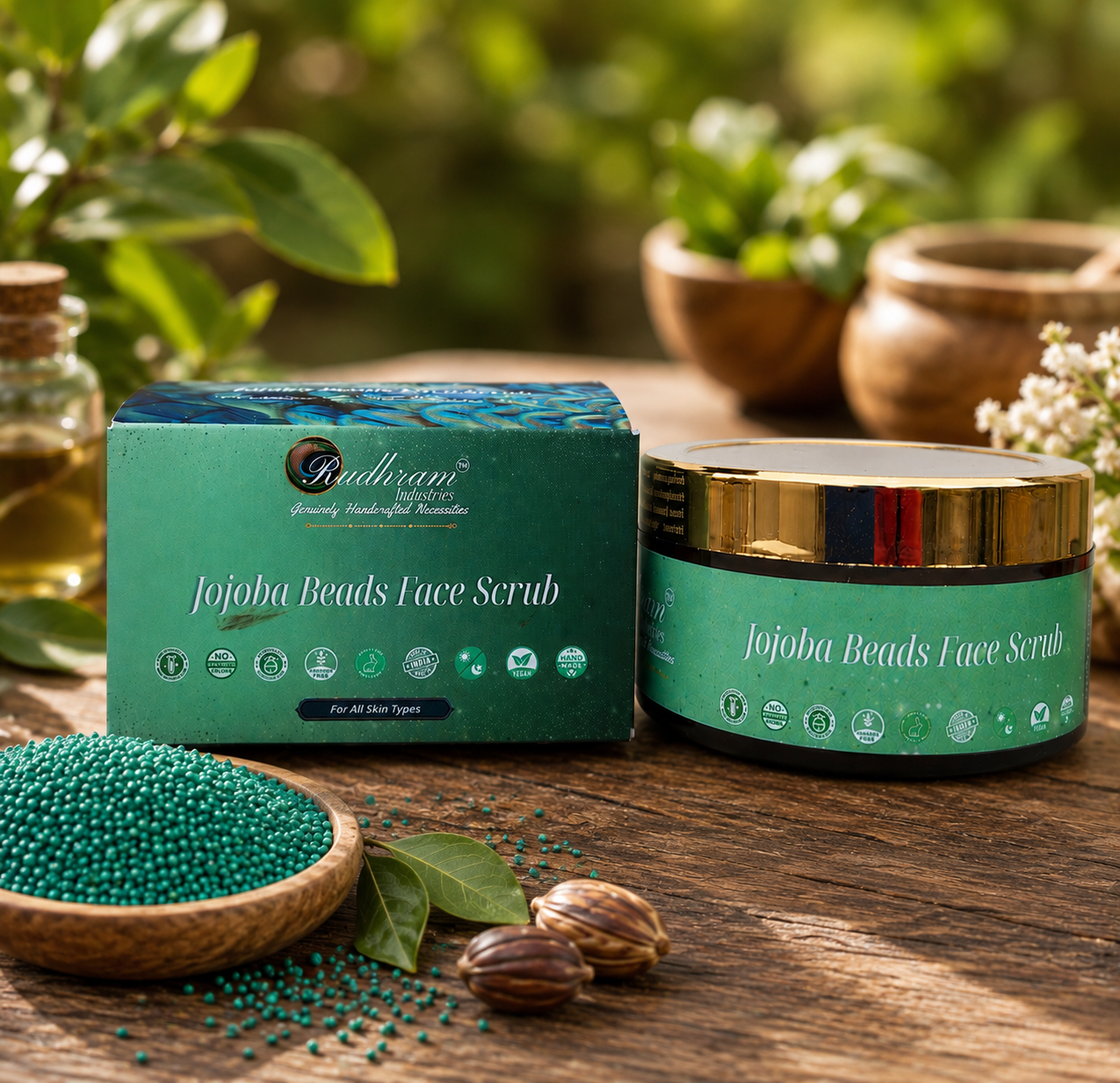 Jojoba Beads Face Scrub