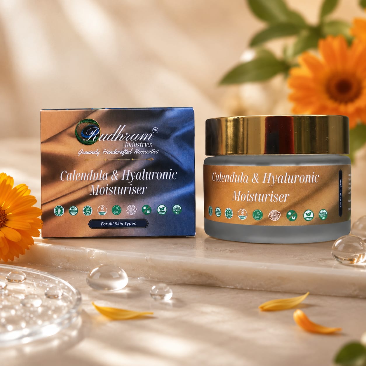 Calendula & Hyaluronic Moisturizer