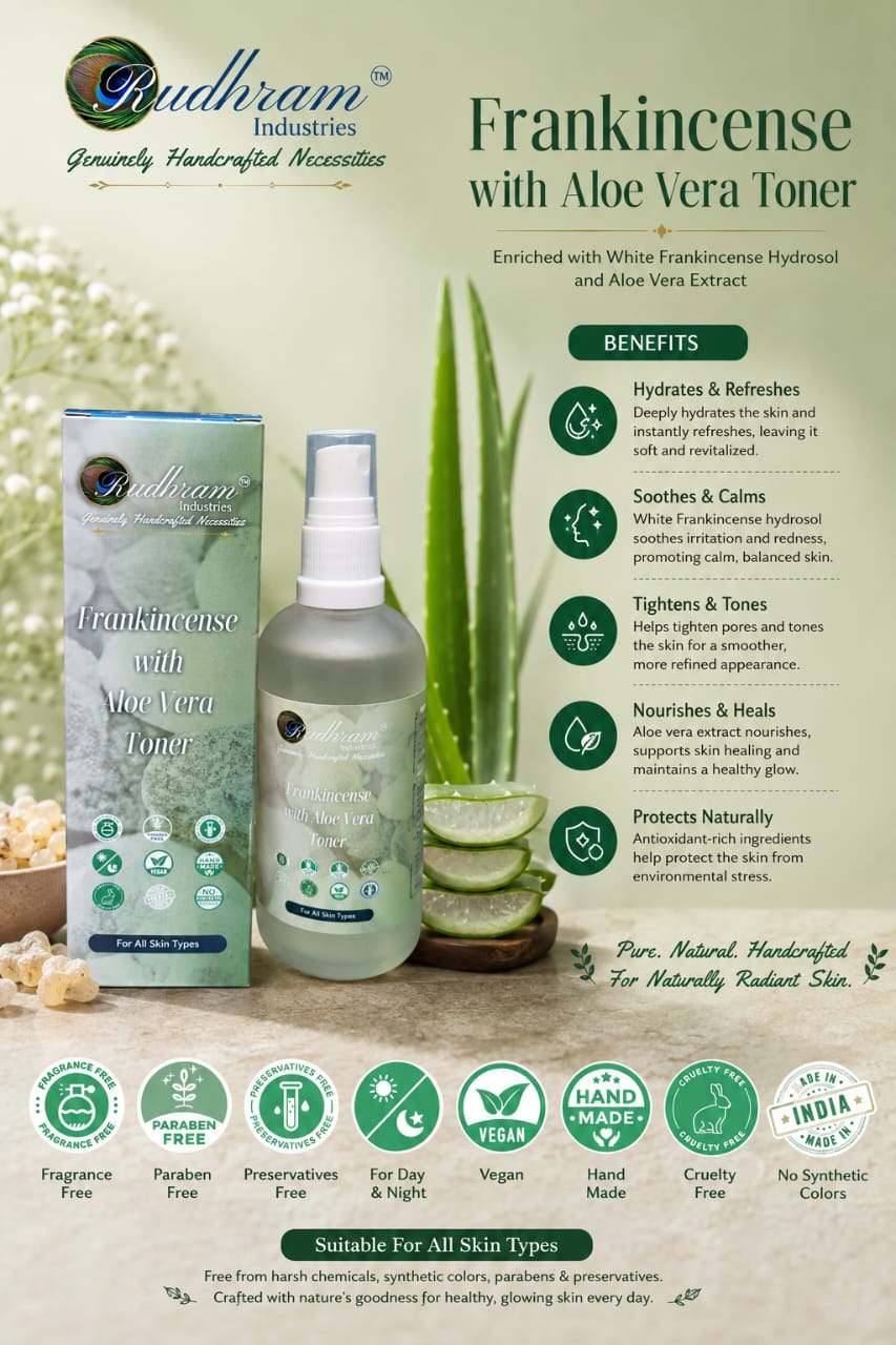 Frankincense with Aloe Vera Toner
